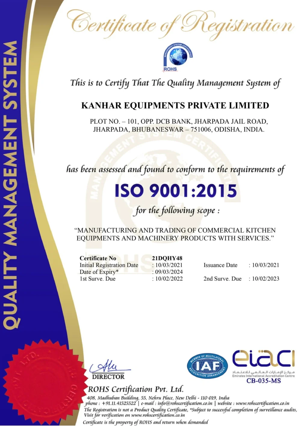 Certificate 1