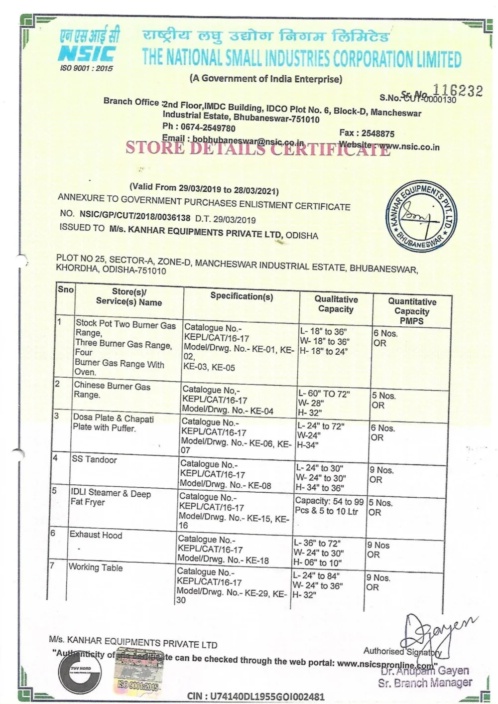 Certificate 2